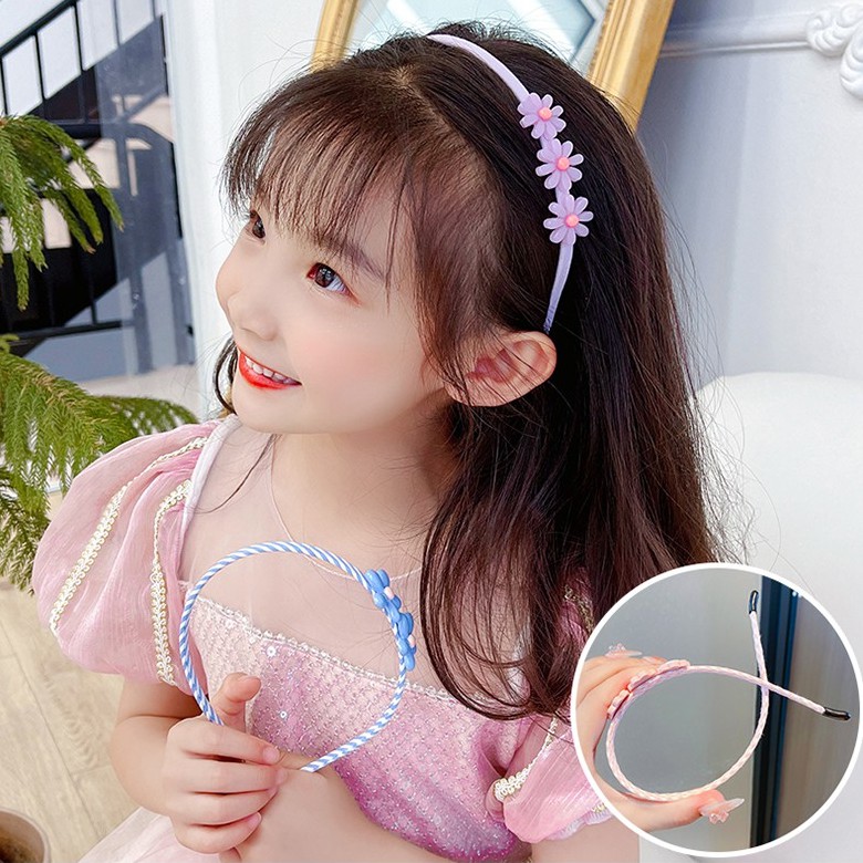 Băng Đô Đội Đầu Họa Tiết Hoạt Hình Dễ Thương Bắt Mắt