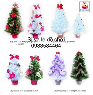 Cây thông mini để bàn.40cm