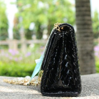 T06 Túi Đeo Chéo Size 20 - Màu Đen