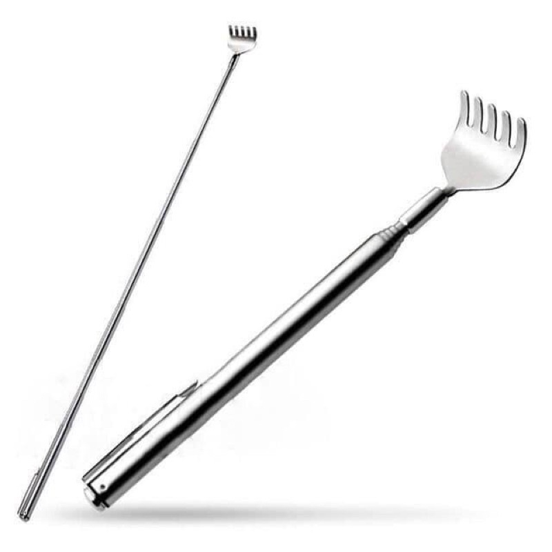 Cây Gãi Lưng INOX Kéo Dài Rút Gọn 53cm - Tay Gãi Siêu Đỉnh