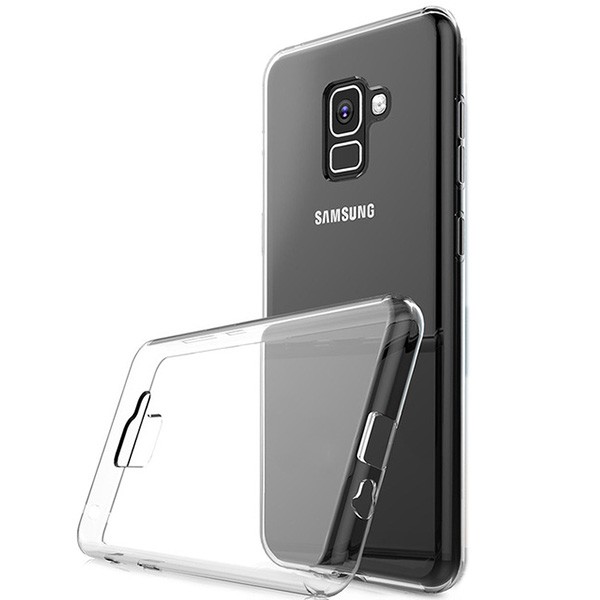 Ốp Silicon dẻo Samsung Galaxy A8 Plus 2018 / A8+ (trong suốt)
