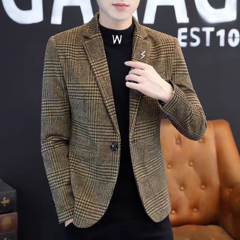 (hàng sẵn) . Áo vest nam dạ lông thời trang.