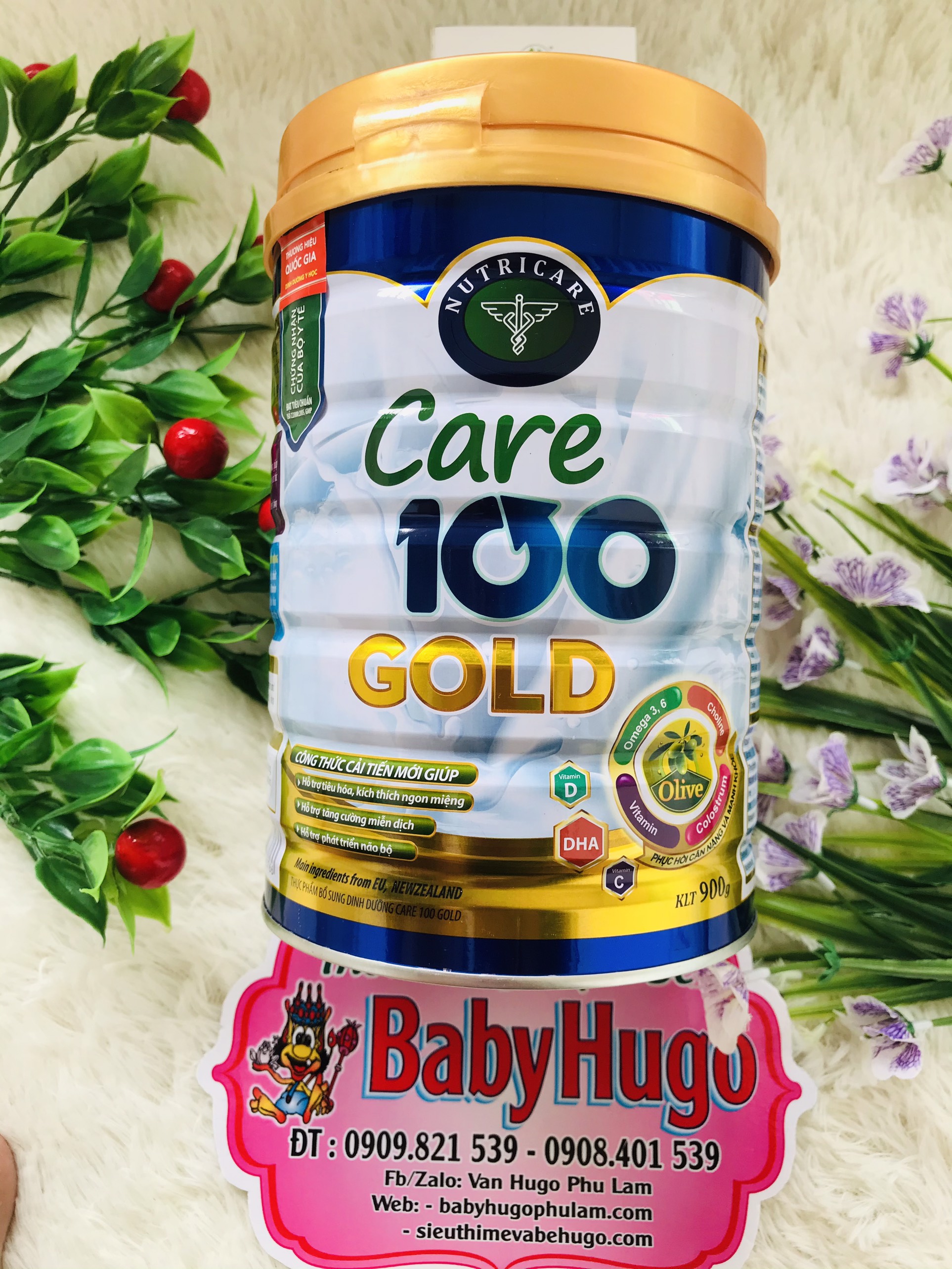 [DATE MỚI] Sữa Care 100 Gold 900g