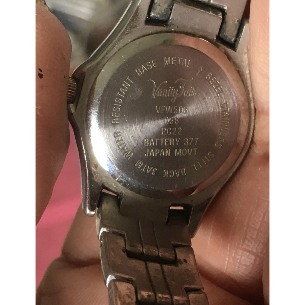 Đồng hồ nữ nhỏ hiệu Vanity fair của Nhật size 22mm