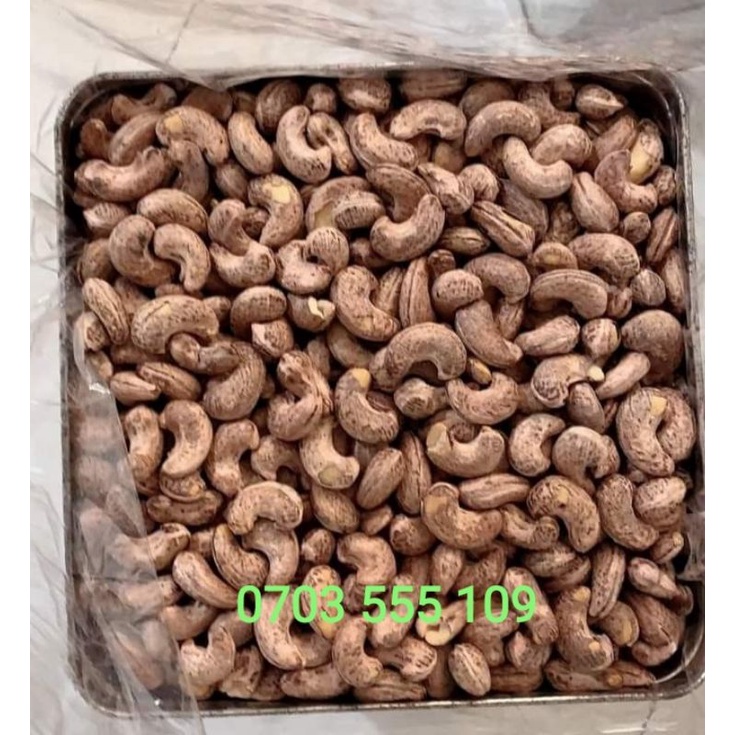 500gr hạt điều rang muối Bình Phước túi Zip hút chân không A cồ