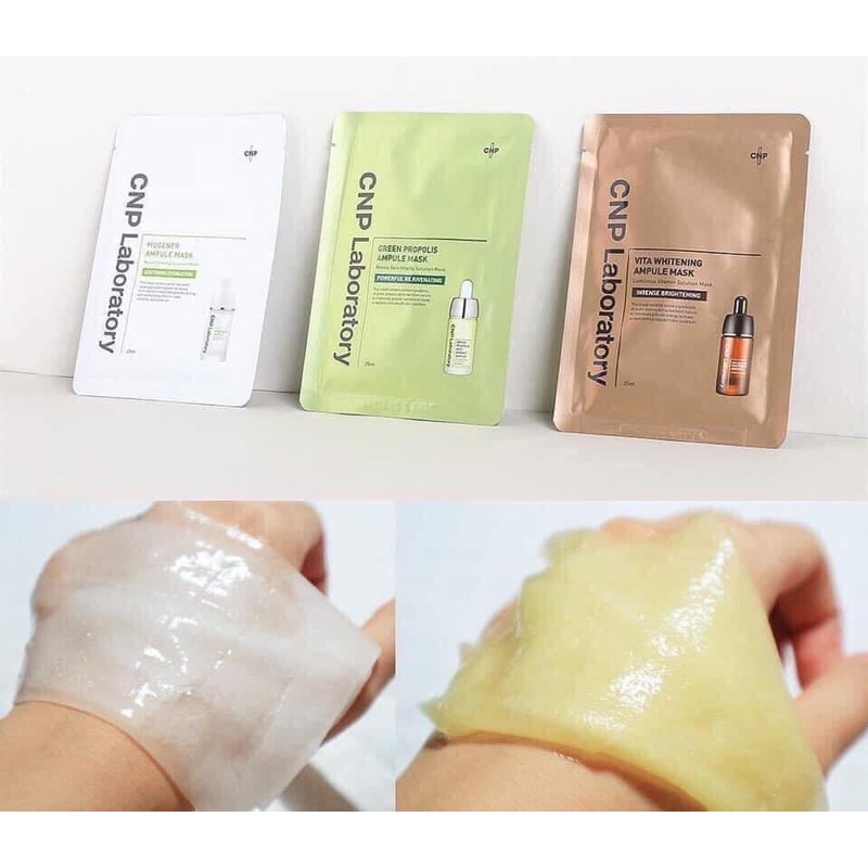 MẶT NẠ CNP TRẮNG MUGENER AMPULE MASK