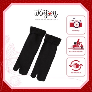 Set 2 đôi tất vớ giữ ấm có xỏ ngón