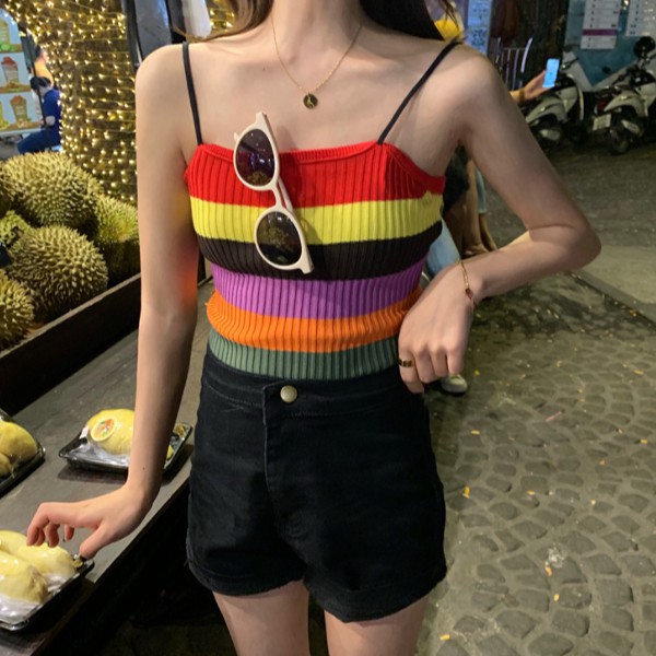 Áo Vest Sọc Nhiều Màu | BigBuy360 - bigbuy360.vn