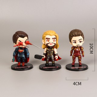 Bộ 06 Mô Hình Siêu Anh Hùng Marvel Avengers ( Mẫu 3)