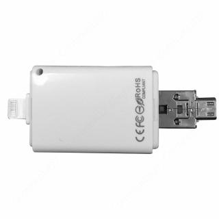 i-Flash Drive HD USB Micro SD Memory Card Reader Device For iOS & Android Device