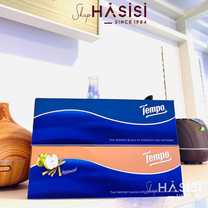 Khăn Giấy TEMPO - Box Facial Tissues 90 Tờ