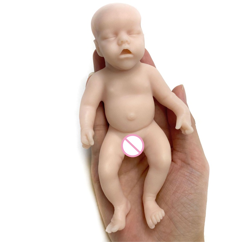 Búp Bê Silicone Sơn Màu Với Chất Liệu Tốt Dùng Làm Đồ Chơi Tương Tác Cho Bé