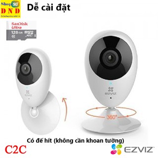 Camera EZVIZ C2C (Hikvison) ip, wifi, hình ảnh rõ nét nhỏ gọn có đế nam châm dễ lắp đặt
