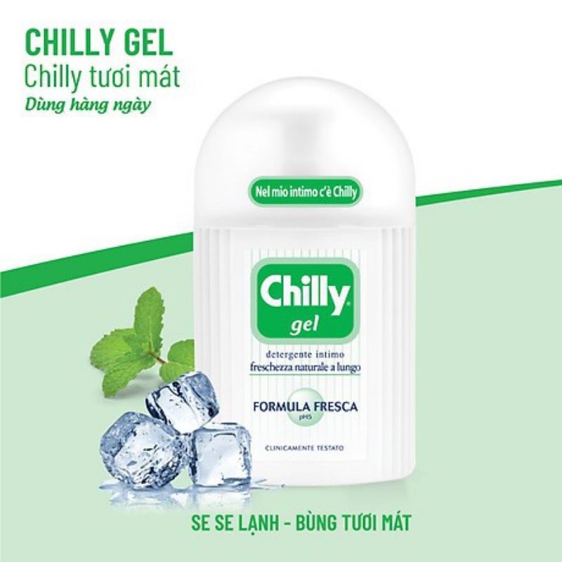 Dung dịch vệ sinh phụ nữa Chilly 200ml