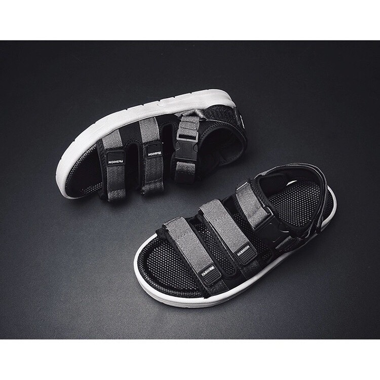 Dép Sandal Nam Nữ, Sandal Học Sinh Quai Ngang Trẻ Trung Theo Phong cách Hàn Quốc dp23