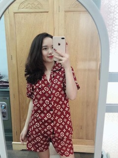 Bộ ngủ Pijama LV siêu chất