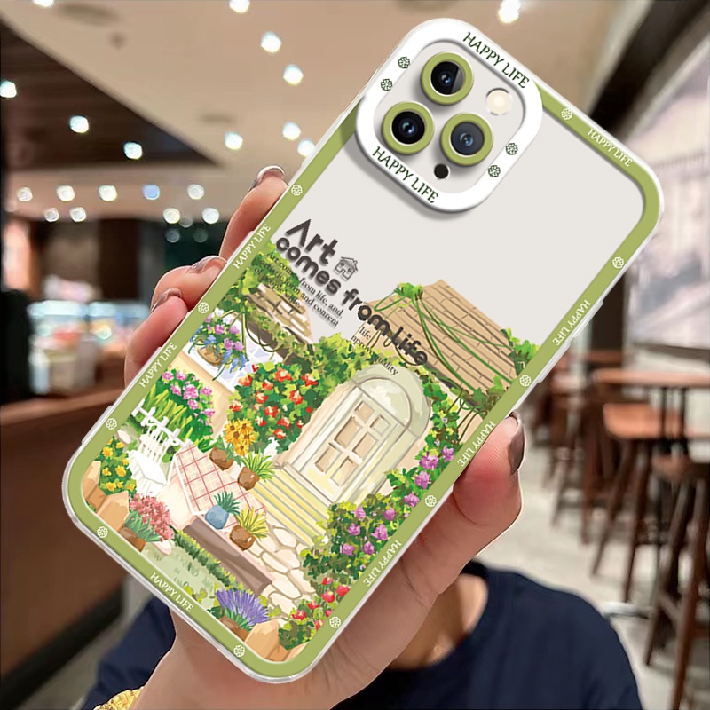 Ốp Điện Thoại TPU Silicone Mềm Trong Suốt Chống Sốc Cho IPhone 14 12 13 6 6S 7 8 Plus X XS XR 11 Pro Max