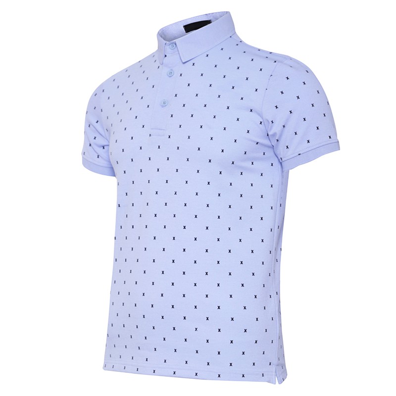 Áo phông nam có cổ họa tiết chữ X GU02 PigoFashion thời trang chọn size và màu | BigBuy360 - bigbuy360.vn