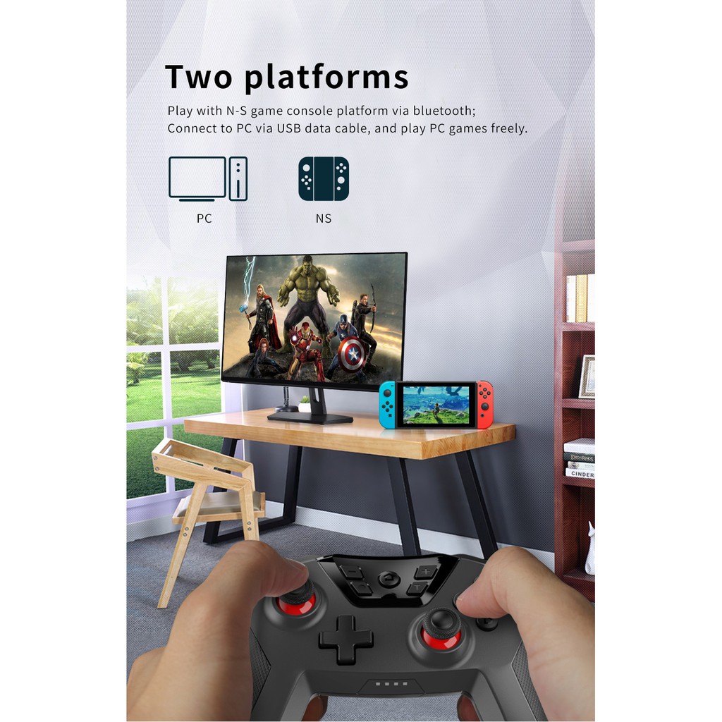 Nintendo Switch Pro PC laptop tay cầm dobe 0118A và iine ver4 cho nintendo switch Lite