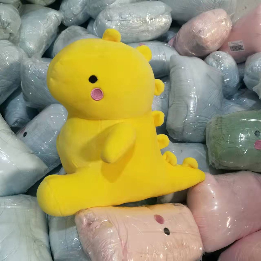 Thú Nhồi Bông Hình Khủng Long Nhỏ Nhiều Màu Sắc Dễ Thương