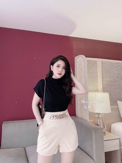 Quần sóc da xích