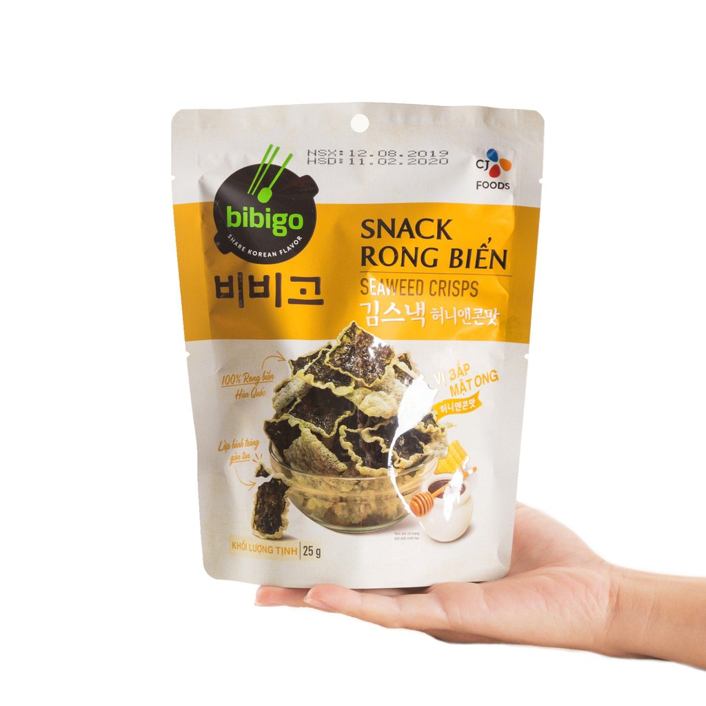 Snack rong biển Bibigo 25g