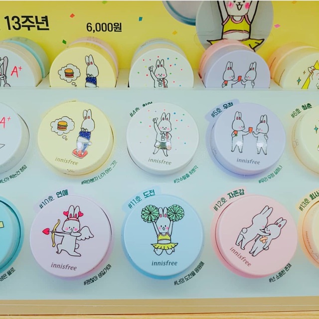 (Có sẵn) Phấn No sebum Innisfree phiên bản Limited BUNNY EDITION | BigBuy360 - bigbuy360.vn