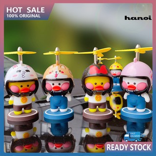 Vịt Con Đội Mũ Bảo Hiểm Xinh Xắn Dùng Để Trang Trí