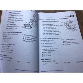 Bộ 8c - Daily Reading Comprehension - Evan Moor