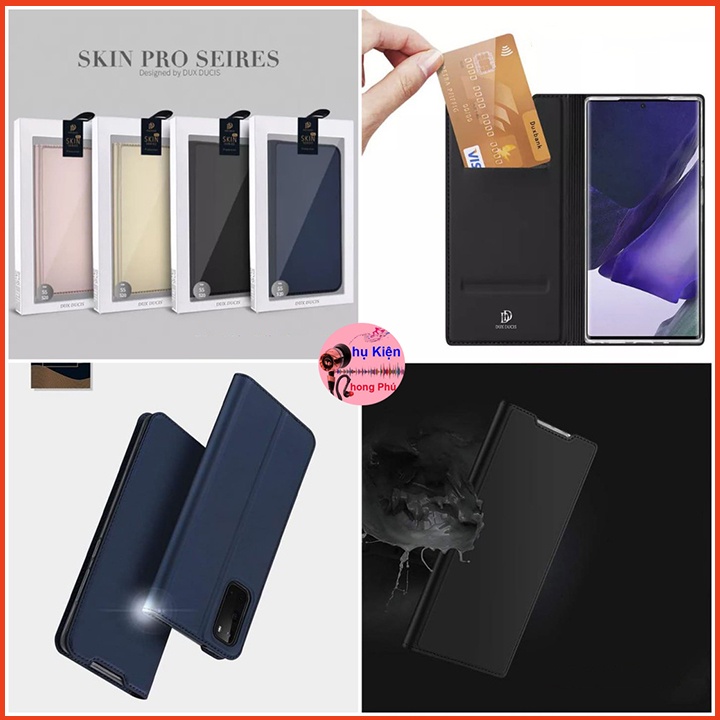 Bao Da Samsung Galaxy S20 Plus / S20 Ultra Hiệu Dux Ducis Kiểu Dáng Gấp 2 Mặt Và Có Phối Ví Sang Trọng