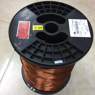 1 Kg Dây Đồng 0.80 Lioa Chịu Nhiệt 220 độ
