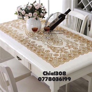 KHĂN TRẢI HOA VÂN NỔI CAO CẤP( sỉ ib)