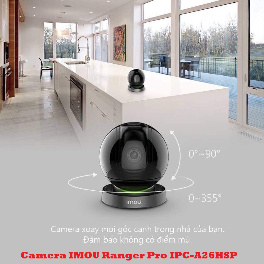 Camera IMOU Ranger Pro IPC-A26HSP IP Wifi 2.0 Megapixel, theo dõi chuyển động, đàm thoại 2 chiều