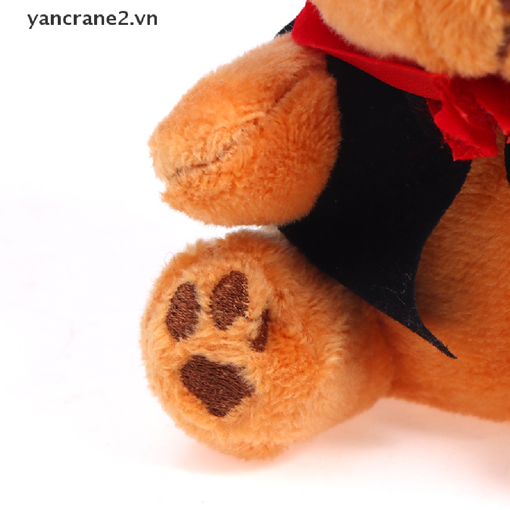 Móc Khóa Hình Gấu Bông Mini 10cm Dễ Thương {yancrane2.vn}