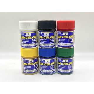 Sơn mô hình MR HOBBY Basic Color - Mr Color GX (GX1-GX6) Màu cơ bản