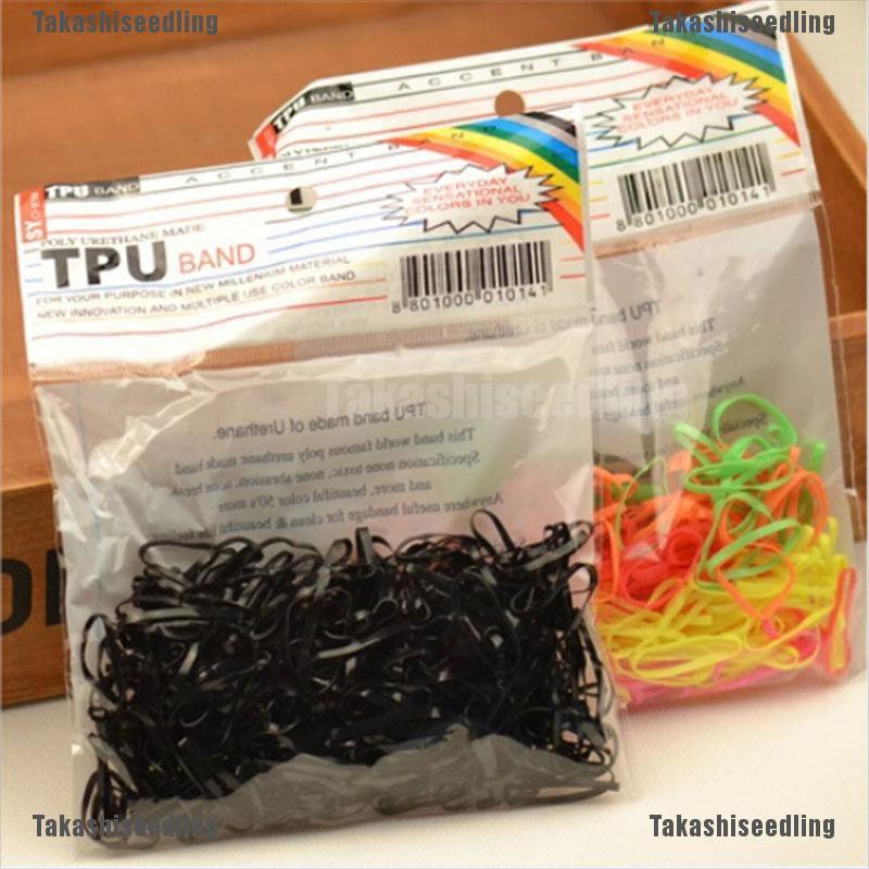 Dây Buộc Tóc Co Giãn Đính Mặt Phát Sáng Xinh Xắn