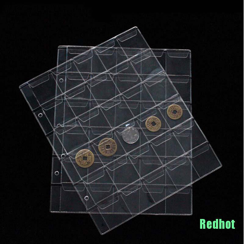 1 Túi Đựng Tiền Xu Sưu Tầm Khoảng 30 Trong Suốt
