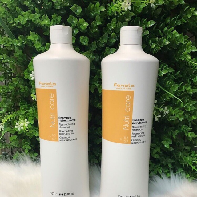 🌸🌼Dầu Gội FANOLA Nutricare Shampoo 1000ml và HẤP DẦU FANOLA 1500ml —- Phục hồi tóc hư tổn💛💗