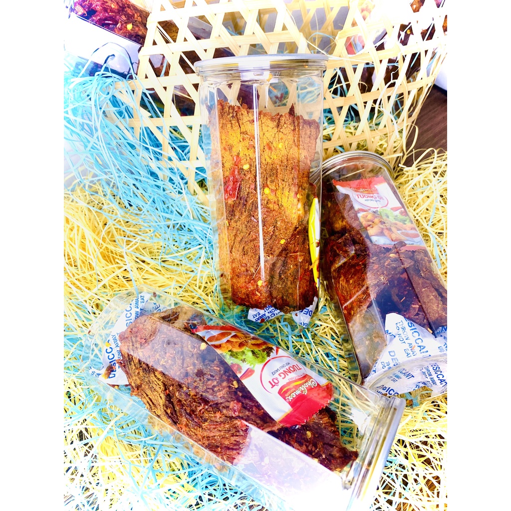 KHÔ BÒ MIẾNG THƠM NGON HỦ PÉT - 300G