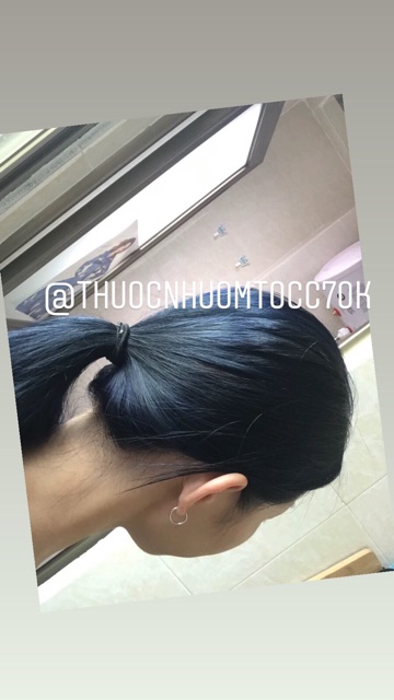 Thuốc nhuộm Xanh dương đen khói( Tặng kèm trợ nhuộm, găng tay) | BigBuy360 - bigbuy360.vn