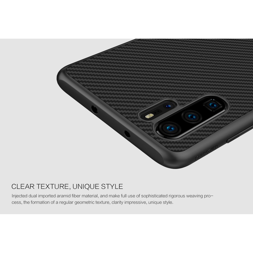 Ốp Lưng Nillkin Carbon Synthetic Fiber Siêu Bền Cho Huawei P30 | Huawei P30 Pro