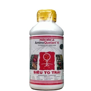 Phân bón lá siêu to trái bổ sung kali cho cây - amino k - 1 lít