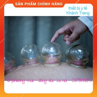 (Giá sỉ) Bộ giác hơi dùng lửa thủy tinh 12 cốc