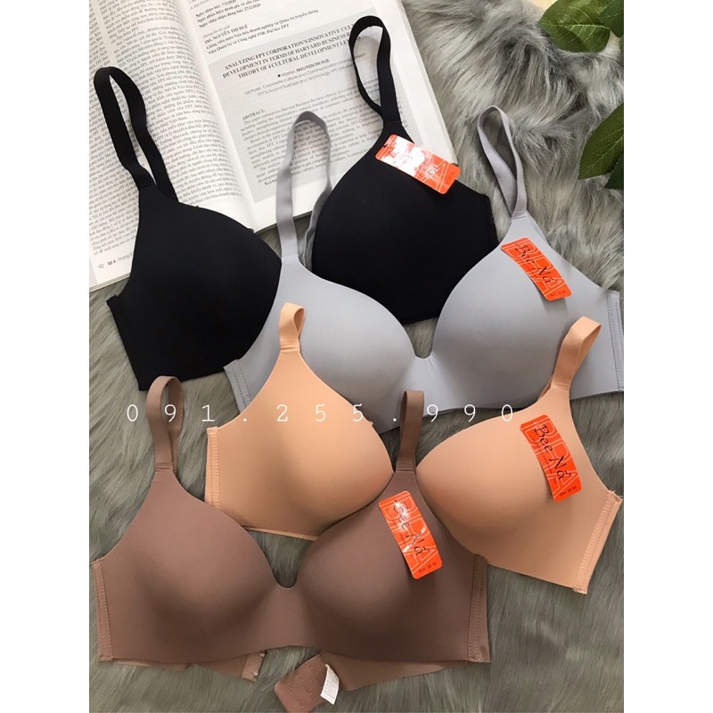 Áo lót ngực không gọng cup C mút mỏng