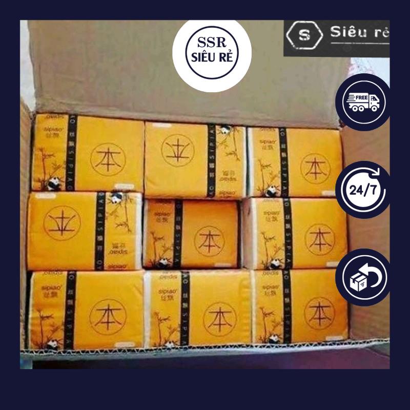 1 THÙNG GIẤY ĂN GẤU TRÚC SIPIAO SIÊU DAI CAO CẤP (GỒM 30 GÓI) (PD94130119)