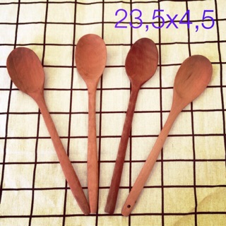 Thìa /muỗng gỗ nhãn chất lượng