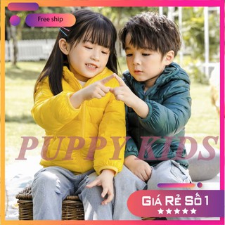 Áo khoác trẻ em ⚡XUẤT DƯ⚡ Áo phao cho bé - Lông vũ hàng chuẩn vải PVC chống gió và nước- cam kết áo loại 1