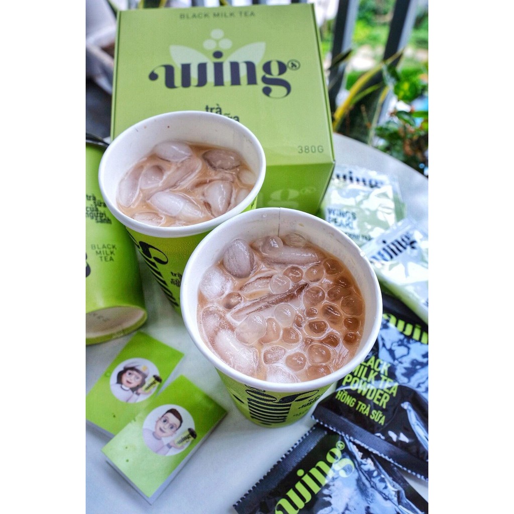 Trà sữa hòa tan Wings - vị Hồng trà/Nhài - Pack 6 cốc | BigBuy360 - bigbuy360.vn