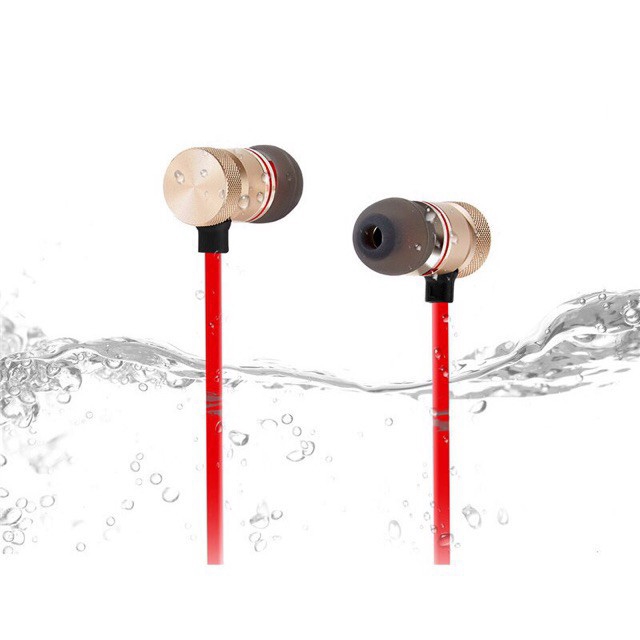 Tai nghe bluetooth 4.1 không dây thiết kế đeo cổ tiện dụng khi tập thể thao | BigBuy360 - bigbuy360.vn