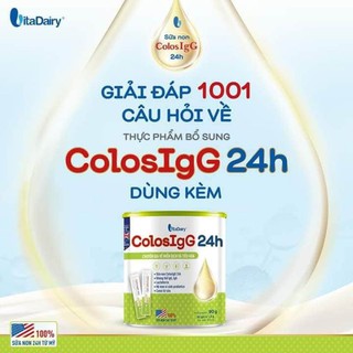 sữa non tép nguyên chất 24h vitadaily lon 60 tép